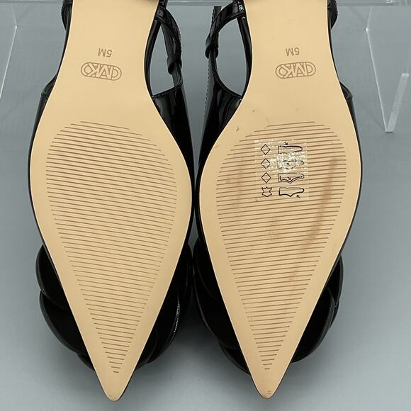 NEW Michael Kors Women’s Elodie Slingback Flats Black Size 5M - Picture 10 of 10